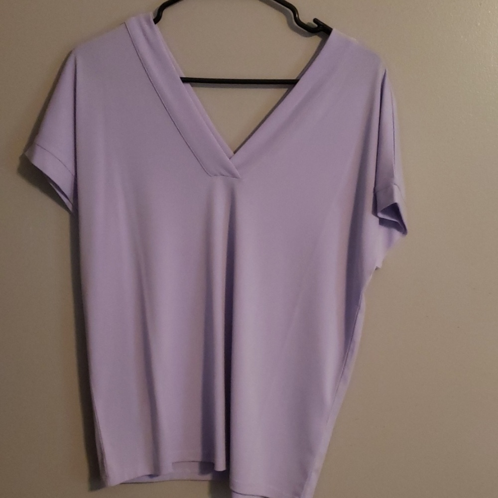 Lavender blouse